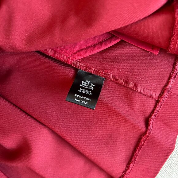 NEW HELSA Faille Halter Mini Dress XXSmall/Sz0 Rouge Red - Picture 10 of 10